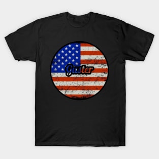 Guster / USA Flag Vintage Style T-Shirt